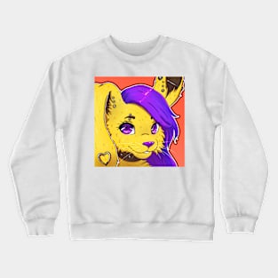 Yellow Rabbit Crewneck Sweatshirt